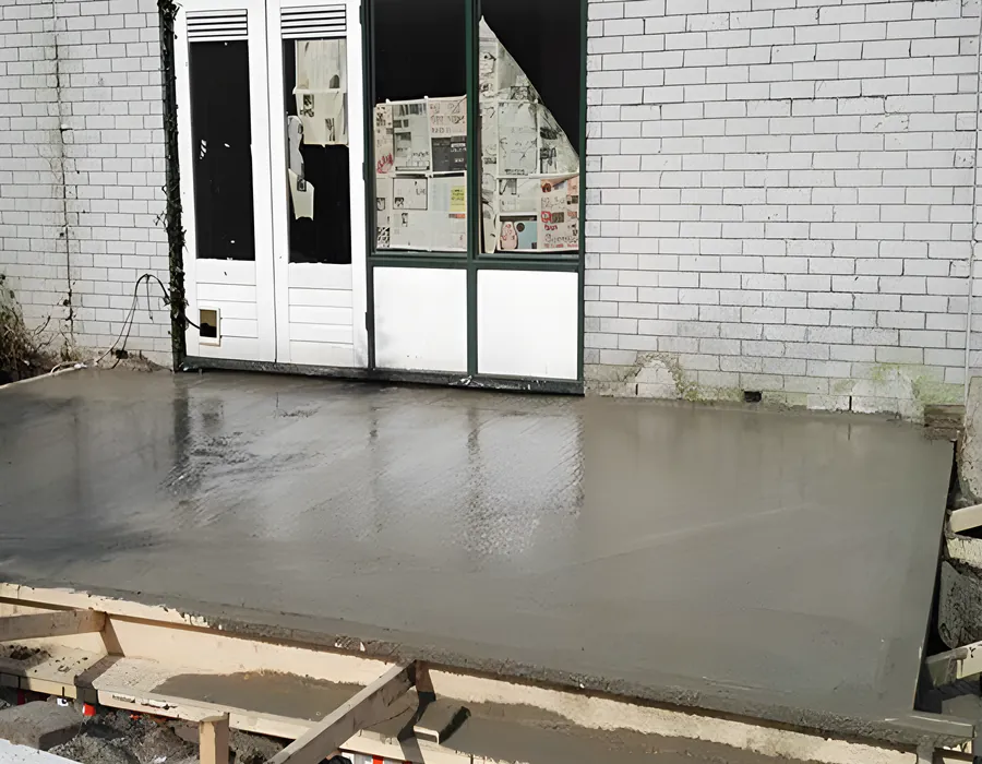 Uitbouw met nieuwe fundering, Zaandam